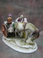 Статуэтка. Фарфор. Продавец вина. Capodimonte. Италия