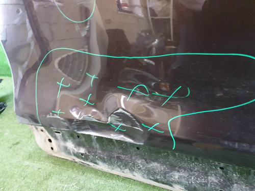 Дверь передняя правая Porsche Cayenne 2 958 (2010-2018)