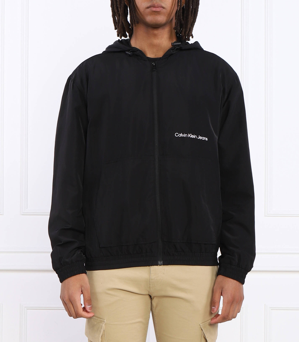 Куртка INSTITUTIONAL WINDBREAKER CALVIN KLEIN JEANS - черный(J30J323565)