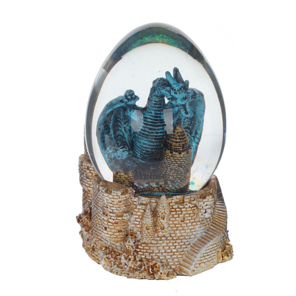 GAEM Фигурка декоративная в стекл.шаре "Дракон", D 7 см, L8 W7 H10 см, 2в.