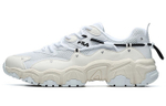 Fila Fila cat's Claw wear-resistant low-cut daddy shoes jet white