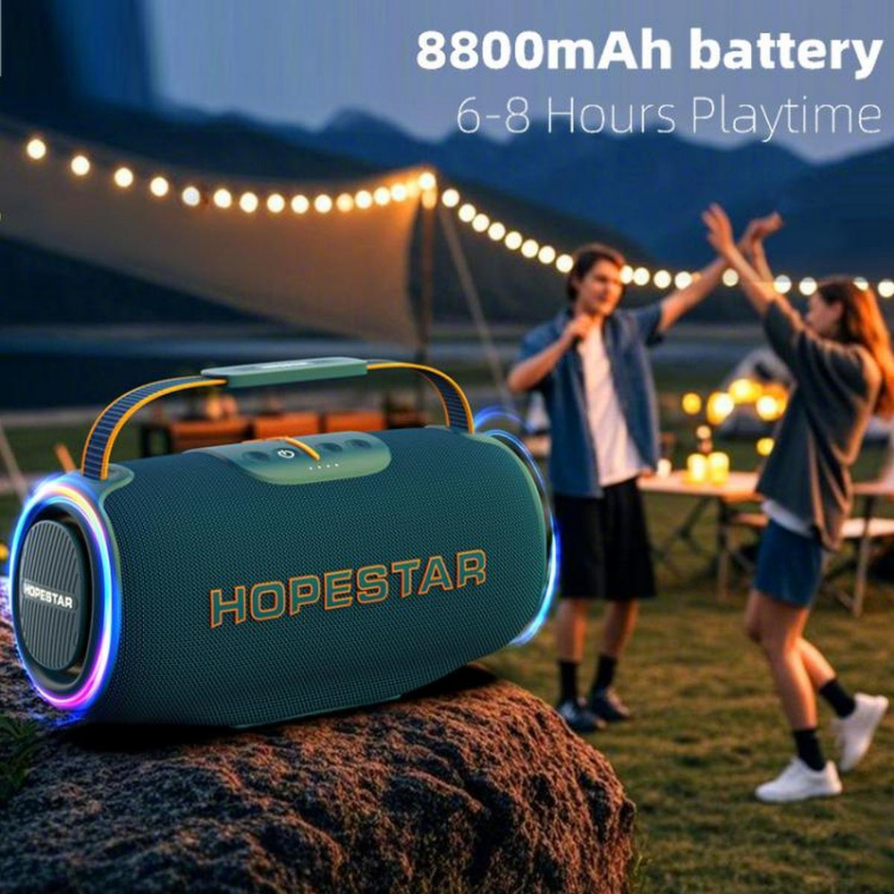 Беспроводная колонка Hopestar H88 Colorful Surround 70W
