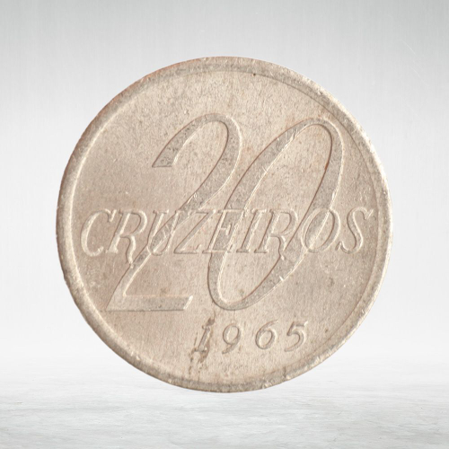 Brasil, 20 Cruzeiros, 1965, VF