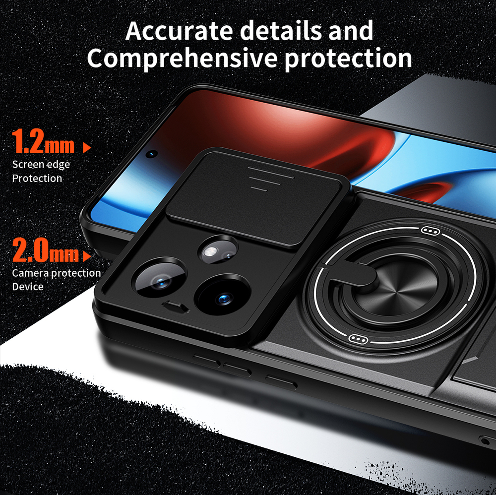 Противоударный чехол Эклипс для Realme GT 7 5G/ Реалми Джи Ти 7 5Джи
