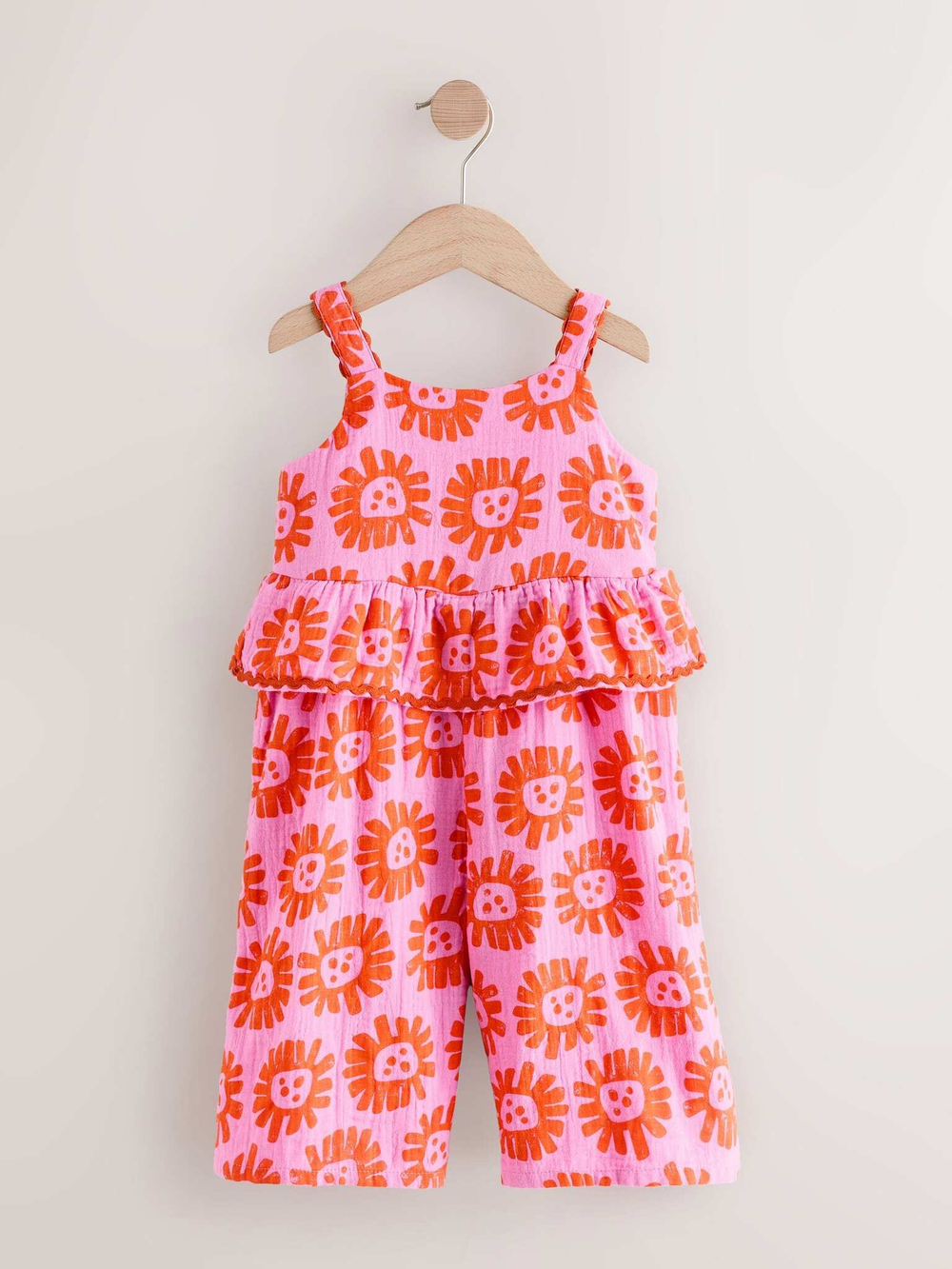 Комбинезон летний для девочки Next E79-575, Фуксия