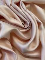 Шелк твил нежно-персиковый