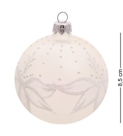 Элита НФШ-1560 Ел.украшение Шар «Снежная фантазия» 80 мм