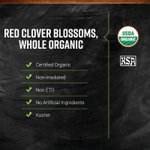 Frontier Co-op, Органические цветки красного клевера, 226 г (8 унций)