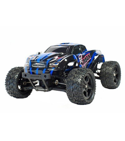 Радиоуправляемый монстр Remo Hobby SMAX Brushless (синий) 4WD 2.4G 1/16 RTR
