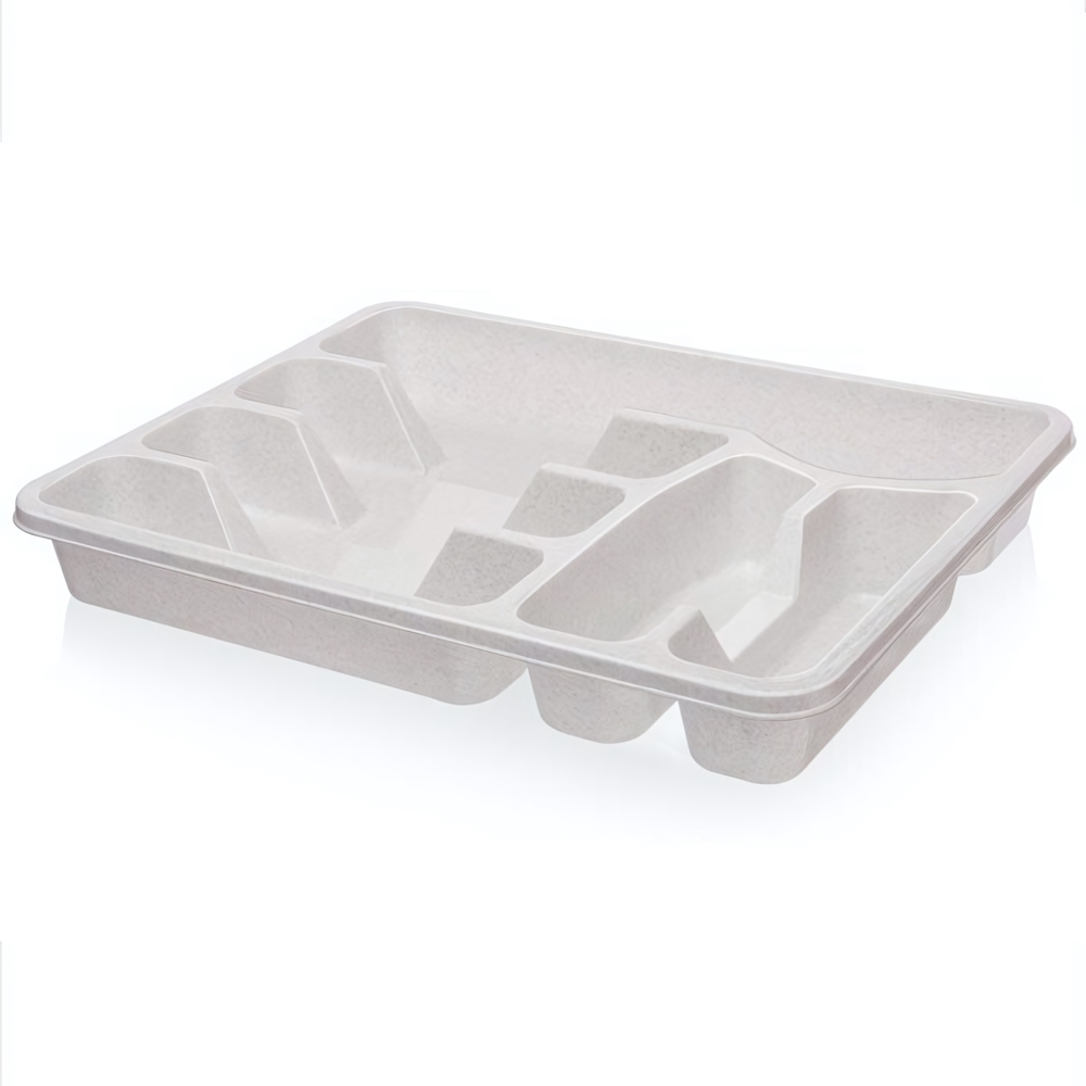 Лоток для столовых приборов большой 30х38 см цвет в ассортименте