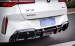 Обвес с подсветкой для BMW X3 G45 2025 БМВ аэродинамический тюнинг губа и диффузор бампера