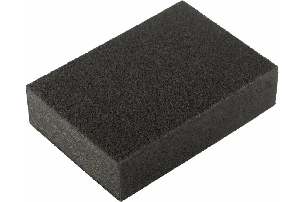 38393М Губка шлифовальная Р 120 алюминий-оксидная, средняя жесткость, 100х70х25мм MOS
