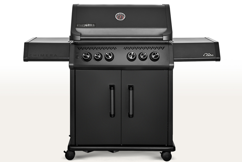 Газовый гриль 4+2 горелки