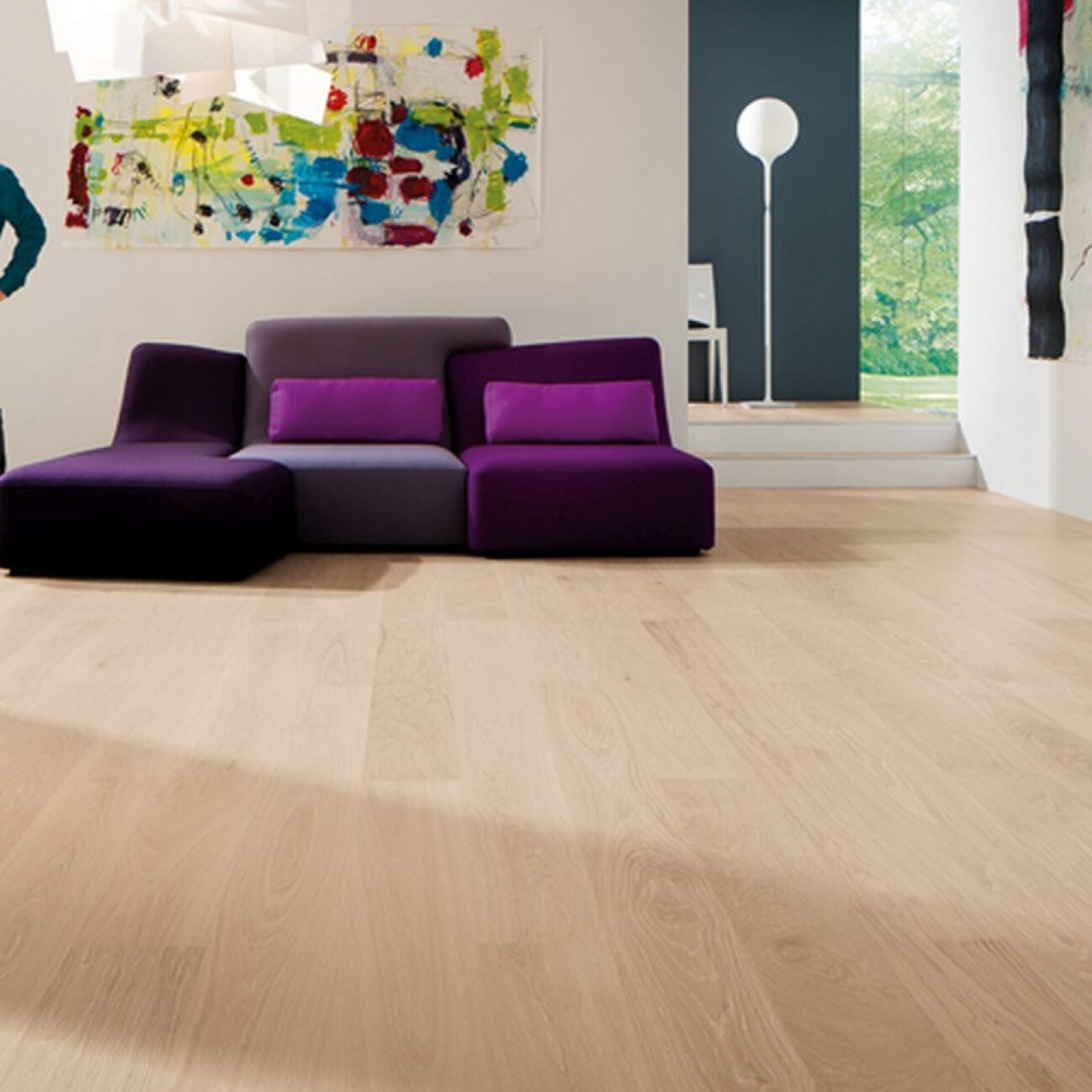 Паркетная доска Golvabia Дуб Беленый