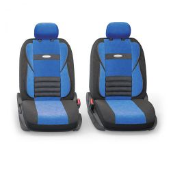 Авточехлы AUTOPROFI COMFORT CMB-1105 BK/BL черный/синий размер М