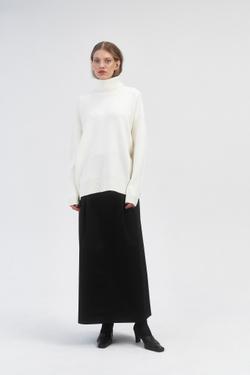 Свитер с воротом из шерсти мериноса