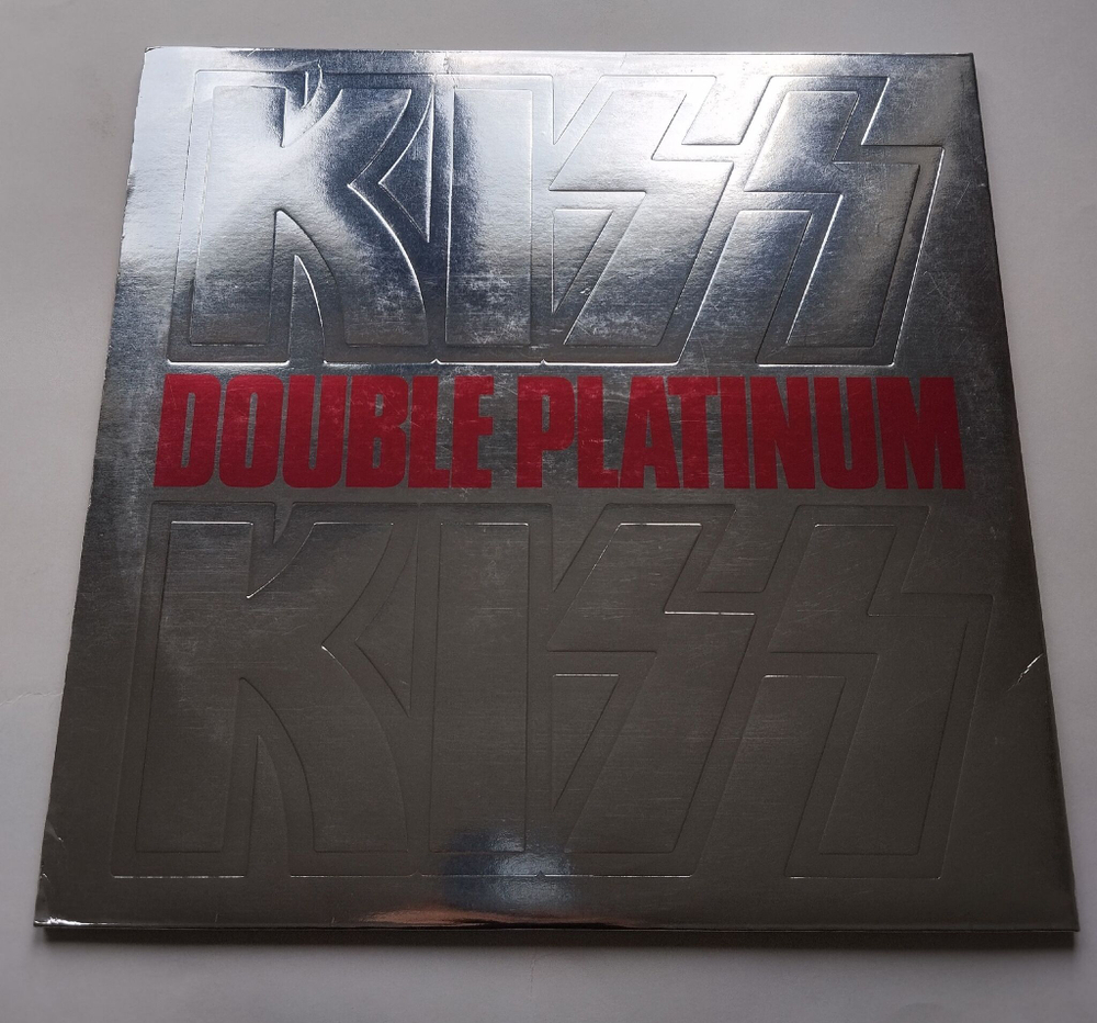 Винтажная виниловая пластинка LP Kiss Double Platinum (Japan 1978) (No Obi) Detroit Rock City