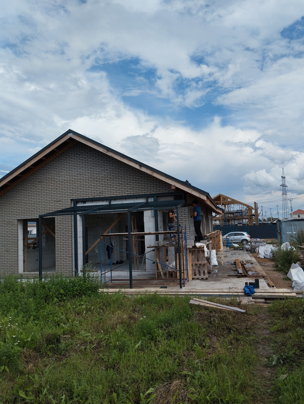 Изготовление и монтаж навеса