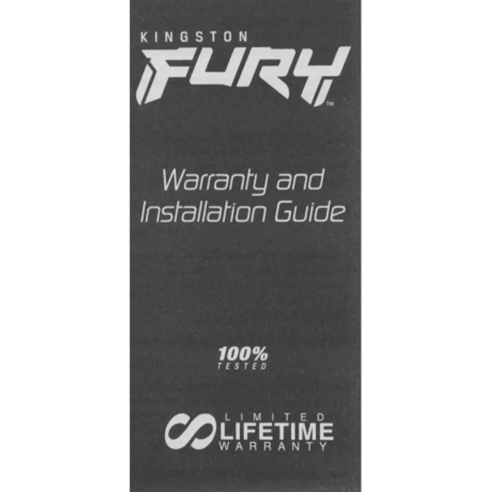 Оперативная память Kingston 32Gb DDR5 (2x16Gb) UDIMM FURY Beast white XMP