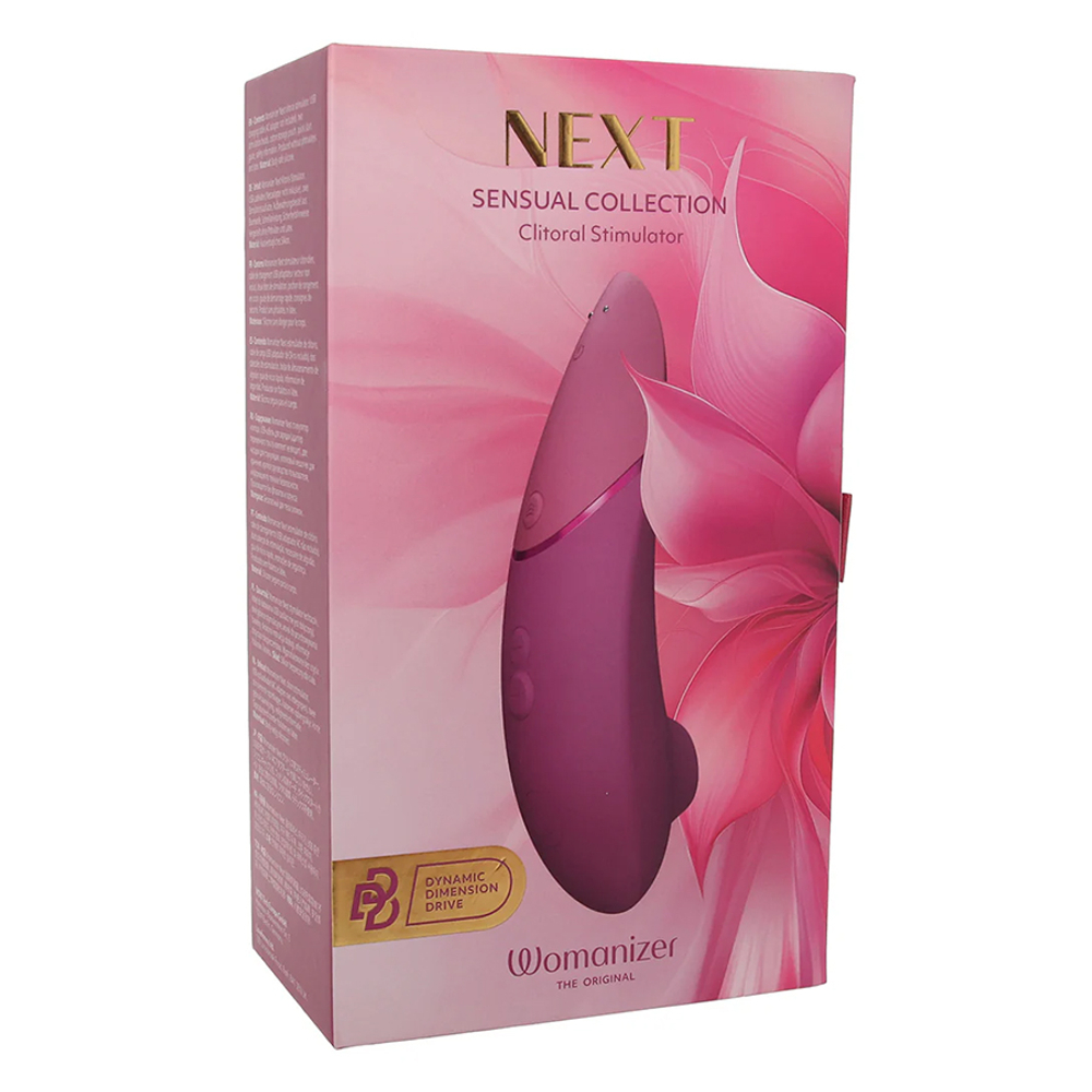 Темно-розовый бесконтактный клиторальный стимулятор 17см Womanizer Next 3D Pleasure Air Stimulator in Dusty Pink WZNE1SG4