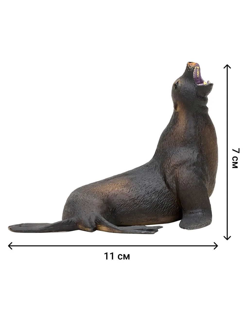 Игрушки фигурки в наборе морские животные (дайвер, осьминог, морской лев, зебровая акула и др)