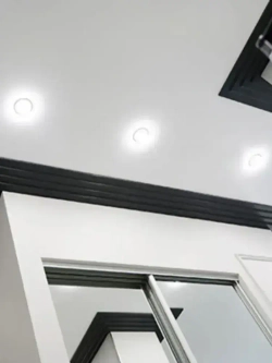 Светильник потолочный светодиодный встраиваемый GХ53 белый точечный спот круглый безрамочный