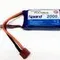 Аккумулятор Li-Po Spard 2000mAh, 7,4V, 20C, T‐plug для Remo Hobby 1/16, Himoto 1/18