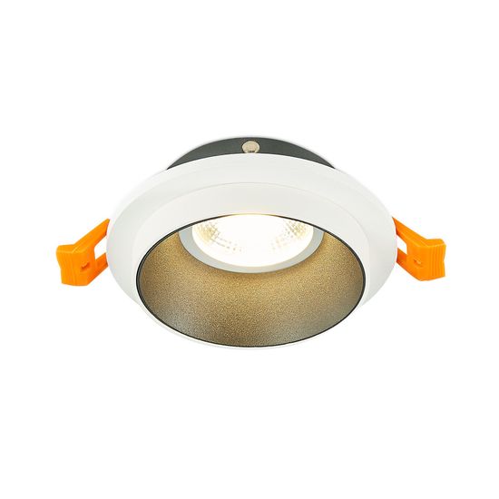 ST206.528.01 Св-к встр. Белый GU10 1*50W  IP20 D92xH38 220V Без ламп Встраиваемые светильники