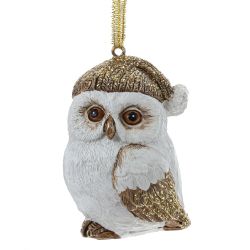 GAEM Изделие декоративное подвесное "Сова", L5 W4,5 H7 см, 4в.