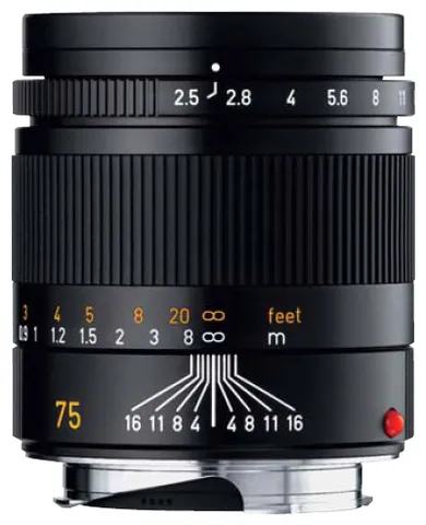 Leica Summarit-M 75mm f/2.5