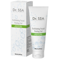 Отшелушивающая пилинг-скатка для лица Dr.Sea Exfoliating Facial Peeling Gel 100мл