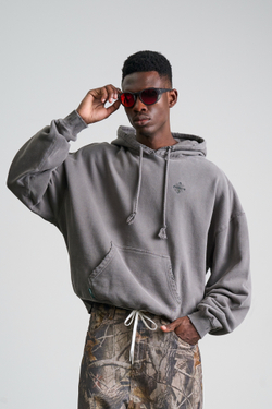 Худи Nothomme Monterest Vintage Washed Distressed Hoodie "Mountain Ash Spot"