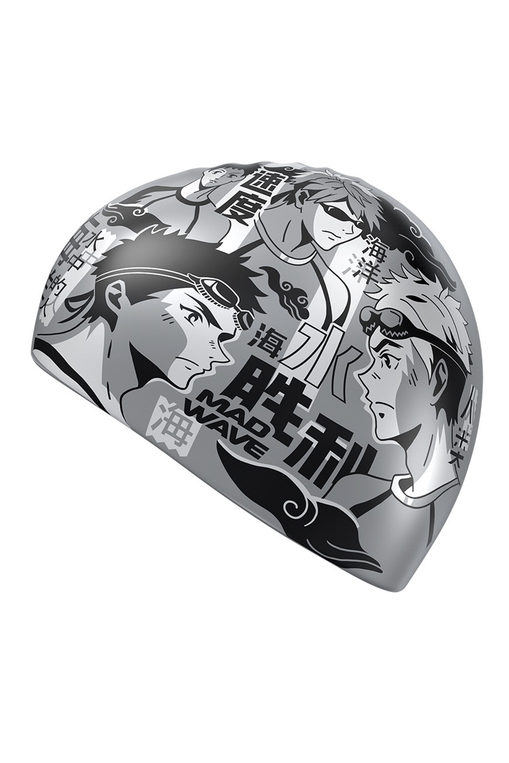 СИЛИКОНОВАЯ ШАПОЧКА MADWAVE ANIME