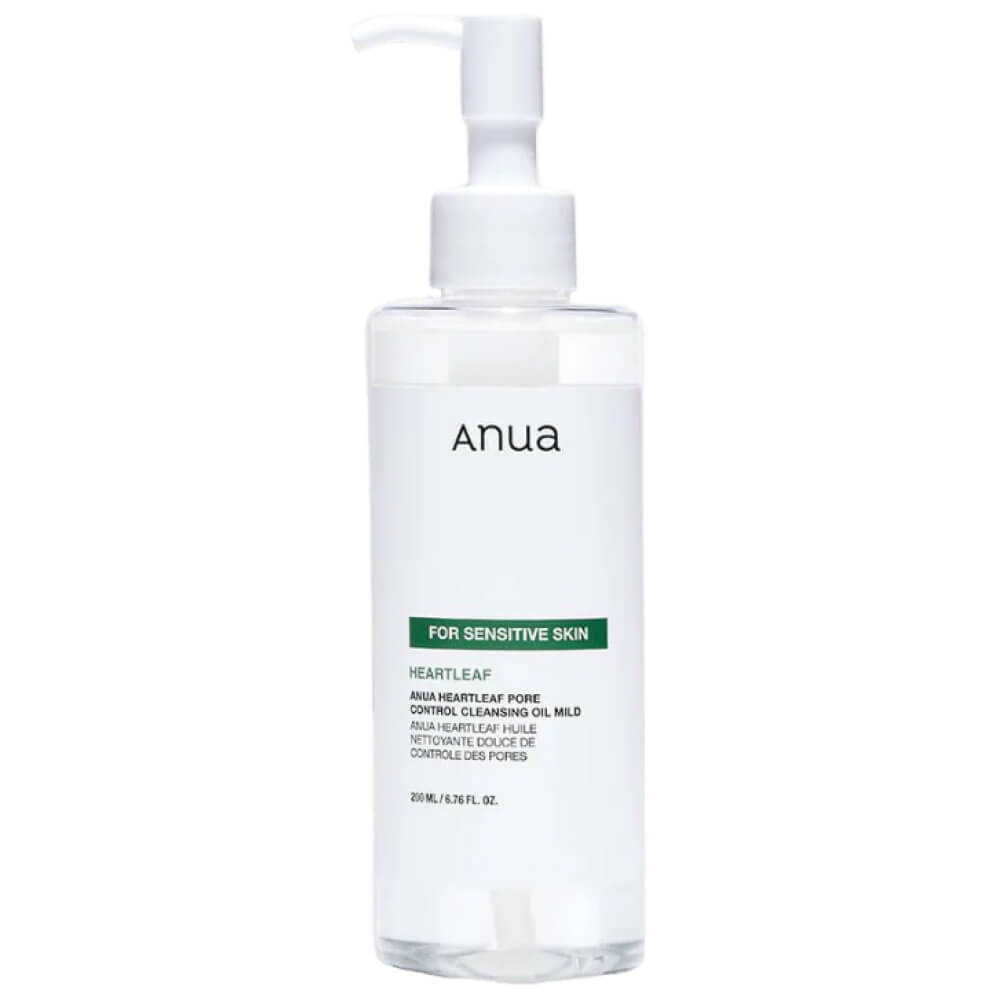 Гидрофильное масло для чувствительной кожи Anua Heartleaf Pore Control Cleansing Oil Mild 200 мл.