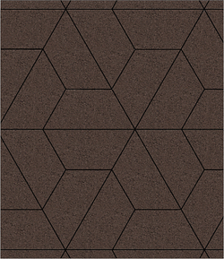 Тротуарная плитка ВЫБОР, форма Трапеция, h=60мм