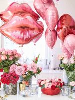 Шар (30"/76 см) Фигура, Губы