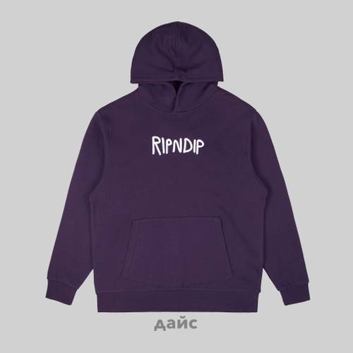 Толстовка мужская Ripndip Rubber Logo Hoodie