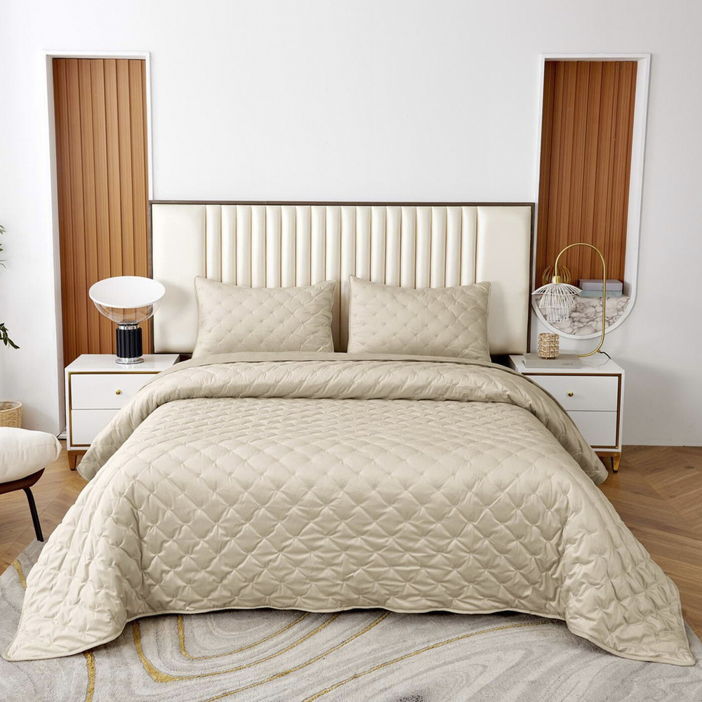 Покрывало 240x260 Sofi De MarkO Лея кремовое