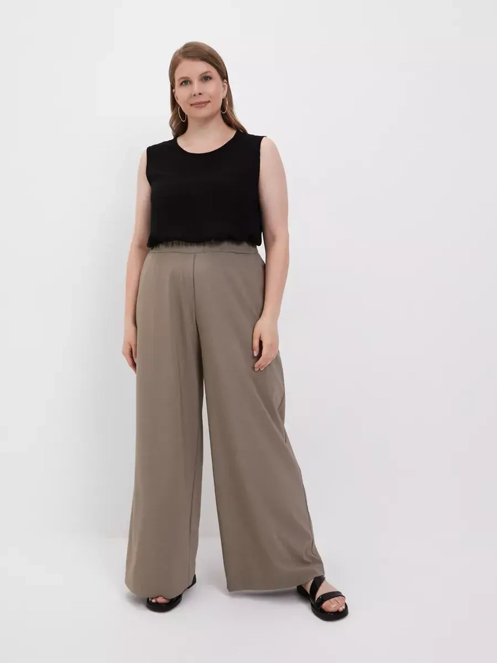 Брюки палаццо