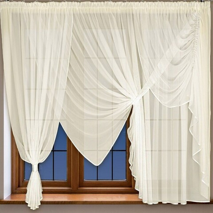 Занавеска "Ф. ДАГМАРА", цвет шампань, Польша.