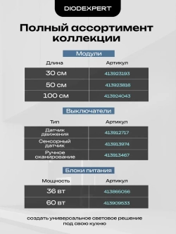 Выключатель с бесконтактным включением для светильника
