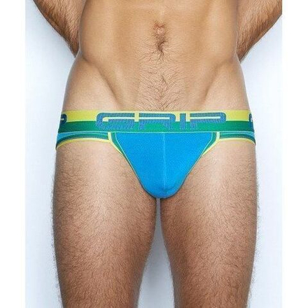 Мужские трусы тангаGRIP голубые