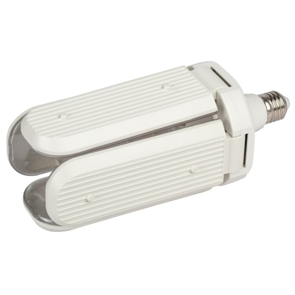 Фитолампа для растений светодиодная ЭРА FITO-36W-RB-E27-FOLD 4-х лепестковая красно-синего спектра 36 Вт Е27