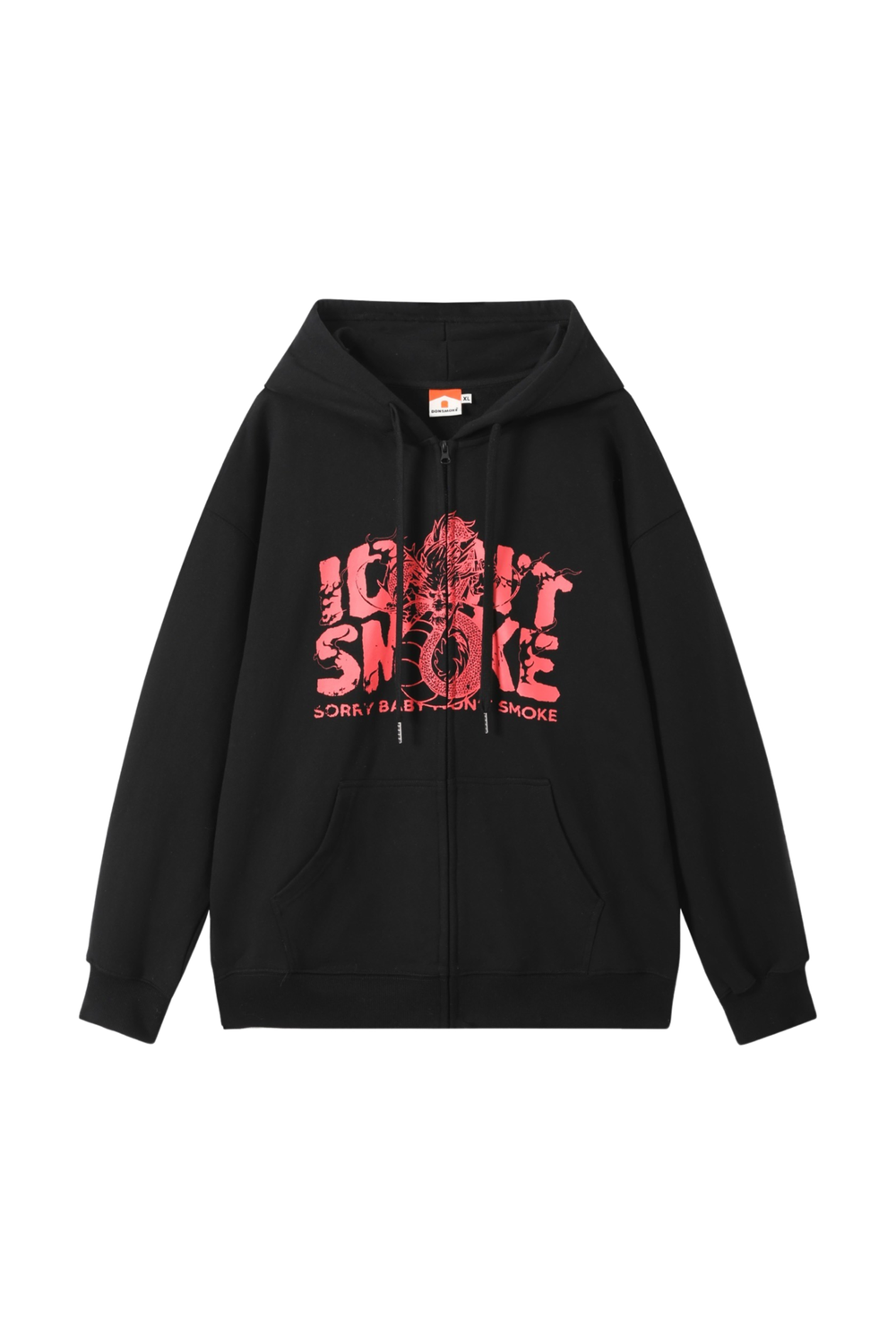Худи DONSMOKE "Dragon Logo" Zip-Hoodie