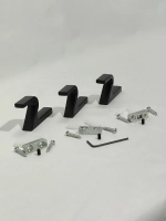 Крючки для одежды настенные металлические в прихожую