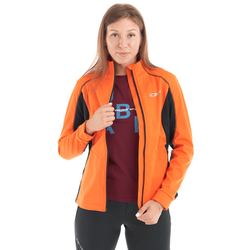 КУРТКА ЖЕНСКАЯ DRAGONFLY EXPLORER BLACK-ORANGE SOFTSHELL