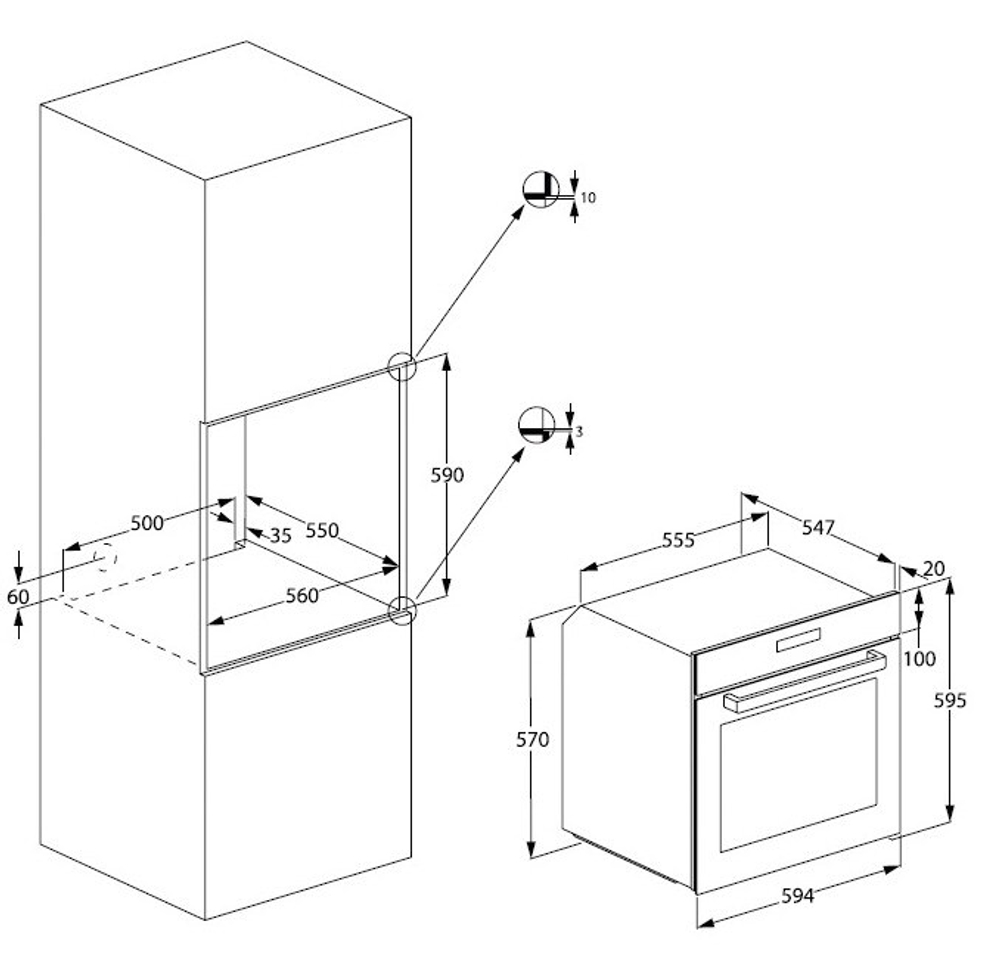 Электрический духовой шкаф Beko BBIR13300XC