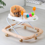 Ходунки "GAME C", 6 силиконовых колес, муз. (Alis) (бежевый)