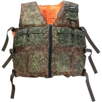 Страховочный жилет Helios Сузун кмф. (двухсторонний)