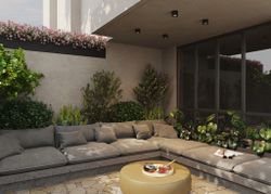 Уличный потолочный светодиодный светильник Maytoni   O498CL-L15B3K